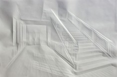 巧夺天工！德国艺术家在纯白纸上打造光影魔幻空间