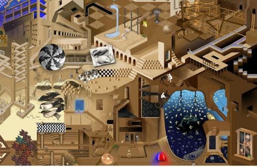 磨Escher's World 