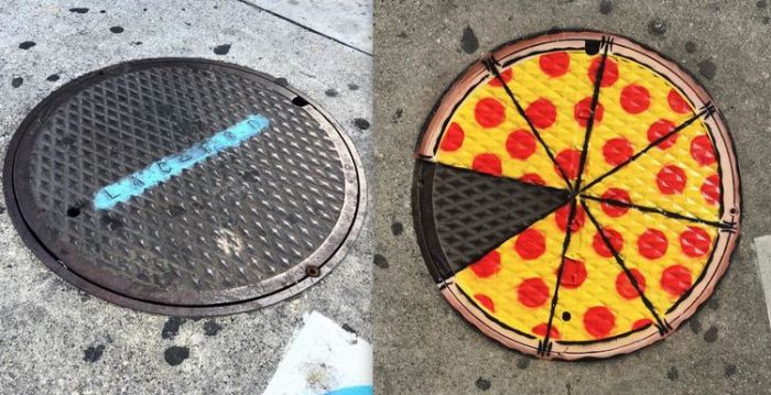 来自纽约的街头错觉艺术家